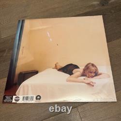 Sabrina Carpenter signée EMAILS I CAN'T SEND photo 11x11 + vinyle Bone BAS COA