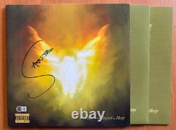 Santan Dave LP vinyle signé et autographié The Boy Who Played the Harp avec certificat d’authenticité Beckett