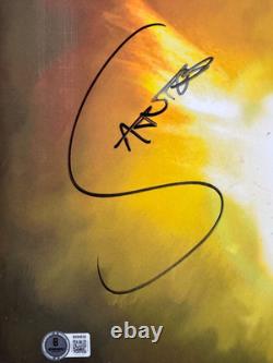 Santan Dave LP vinyle signé et autographié The Boy Who Played the Harp avec certificat d’authenticité Beckett