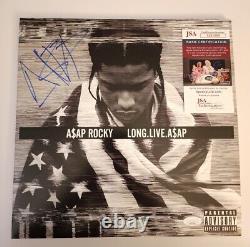 Sap Rocky Signé Autographié Long. Vive. A$ap Album Lp Vinyl Jsa Coa Rhianna 1