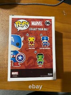 Sebastian Stan A Signé Sdcc Bucky Cap Cap Cap America 06 Funko Pop Jsa Nn49006