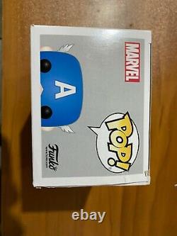 Sebastian Stan A Signé Sdcc Bucky Cap Cap Cap America 06 Funko Pop Jsa Nn49006