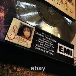 Selena Quintanilla (dreaming Of You) CD Lp Record Vinyle Autographié Signé