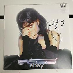 Signé Charli XCX Numéro 1 Angel / Pop 2 Rare Double Lp Couleur Vinyle Record