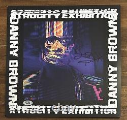 Signé Danny Brown ? Atrocity Exhibition PSA DNA COA Vinyle autographié 2x LP Ding