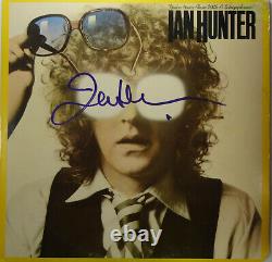 Signé Ian Hunter Autographié Vinyl Lp Certifié Authentique Psa Dna # Ag64493
