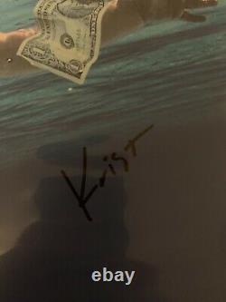 Signé Nevermind Nirvana Krist Novoselic Vinyl Album Autographié Lp Auto