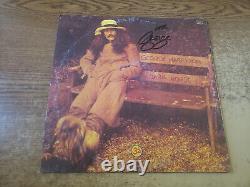Signé années 1970 VG/VG+ George Harrison Dark Horse 10008 LP33