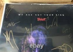 Slipknot Signed We Are Not Your Kind Lp Vinyl Full Band Signed