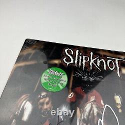 Slipknot VINYL LP Limité Slime Vert Translucide Autographe signé autographié