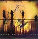 Soundgarden Vers Le Bas Sur Le Upside Vinyle Lp Chris Cornell Signée, Ben, Matt, Kim
