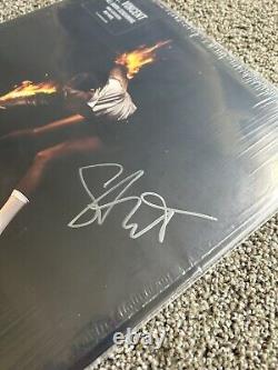 St. Vincent signé Tous nés en criant (vinyle rouge indie) signé st. Vincent