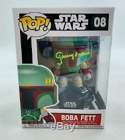 Star Wars Boba Fett Funko Pop Autographié Par Jeremy Bulloch