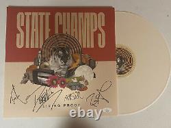 State Champs Band Autographié Vinyl Lp Album Jsa Coa # Uu32301
