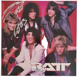 Stephen Pearcy Signé Ratt Maintenant Jouant Album Preuve COA Disque Vinyle Autographié