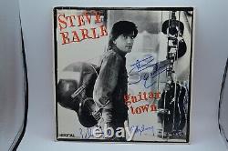 Steve Earle guitare ville Vinyle LP signé autographié avec COA légendes