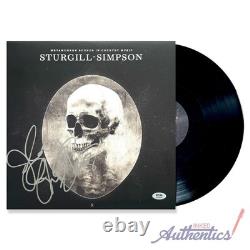 Sturgill Simpson Vinyle LP Métamodern Sounds in Country Musique Signé Autographié