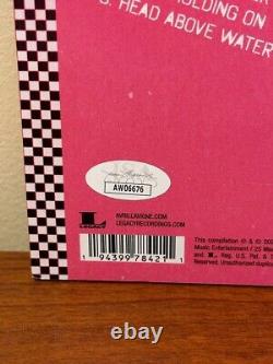 Succès le plus grand d'Avril Lavigne Vinyle 2xLP signé à la main et numéroté /2000 Certificat JSA