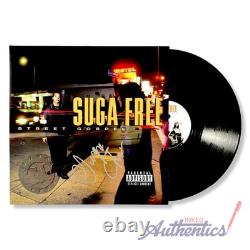 Suga Free LP vinyle Street Gospel signé et dédicacé, authentifié PSA/DNA