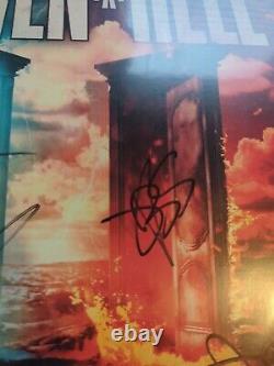 Sum 41 Ciel X Enfer JSA Signé Album Vinyle Autographié #374/500