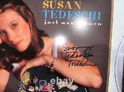 Susan Tedeschi a signé un disque vinyle LP autographié 'Just Won't Burn'