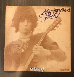 TERRY REID a signé l'album vinyle autographié PREUVE 2