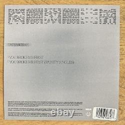 Tate McRae Tu m'as brisé d'abord Signé 7 Vinyle Transparent Simple Transparent AUTOGRAPHIÉ #1