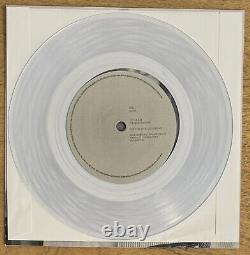 Tate McRae Tu m'as brisé d'abord Signé 7 Vinyle Transparent Simple Transparent AUTOGRAPHIÉ #1