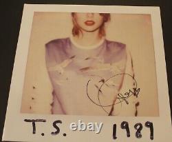 Taylor Swift 1989 Signé Nouvel Album Vinyle Avec Jsa Coa Z45320 Lettre D’authenticité