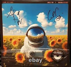 Tears For Fears Signé Autographe 2 LP Vinyle Chansons Pour une Planète Nerveuse RARE