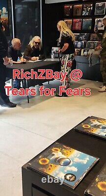 Tears For Fears Signé Autographe 2 LP Vinyle Chansons Pour une Planète Nerveuse RARE