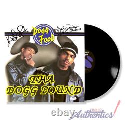 Tha Dogg Pound LP vinyle Dogg Food signé et autographié, authentifié PSA/DNA