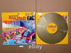 The Flaming Lips Signé Autographied Vinyl Record Lp King's Mouth Wayne Coyne