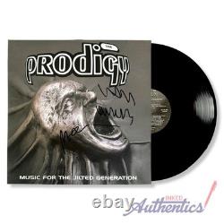 The Prodigy Vinyle LP signé et dédicacé Music for the Jilted Generation PSA/DN