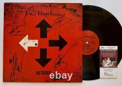 Three Days Grace Matt, Neil, Barry et Brad, album vinyle dédicacé et autographié, avec certificat d’authenticité JSA