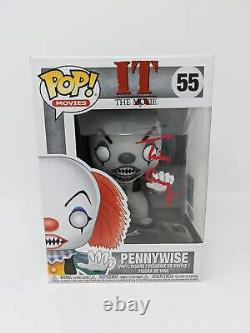 Tim Curry It The Movie Pennywise #55 Signé Beckett Certifié Funko Pop Auto