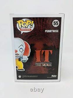 Tim Curry It The Movie Pennywise #55 Signé Beckett Certifié Funko Pop Auto