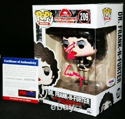 Tim Curry Signé Rocky Horror Picture Show Dr. Frank-n-furter Funko Pop Psa