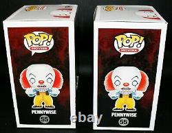 Tim Curry Signed Autographed It Pennywise Black White Ricc Limited Funko Pop Psa