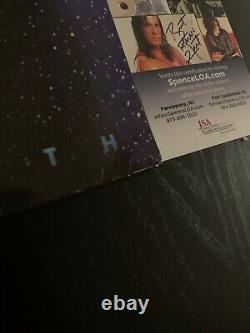 Tim McGraw a signé l'album vinyle avec certificat d'authenticité JSA autographié Ici sur Terre RACC