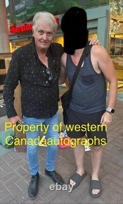 Tom Cochrane Vinyle LP As Far As Siam signé rare rock