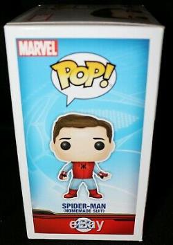 Tom Holland Signé Spiderman Homecoming Avengers Infinity War Funko Pop Psa