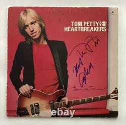 Tom Petty +1 Signed Autograph Album Vinyl Enregistrement Damne Les Torpédes Avec Jsa Loa