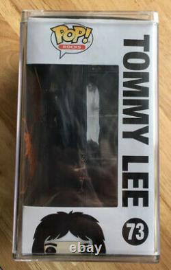 Tommy Lee A Signé Motley Crue #73 Funko Pop Vinyl Figurine! Drummer
