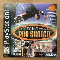 Tony Hawk's Pro Skater Thps Signé Bucky Lasek Vinyl Record Red Lp Playstation