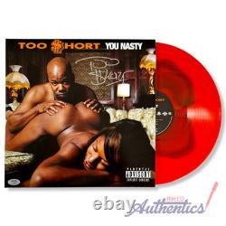 Too Short LP vinyle dédicacé et autographié You Nasty #/500 authentifié PSA/DNA
