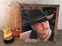 Trace Adkins Dreamin' Out Loud Disque vinyle LP signé et dédicacé Musique country