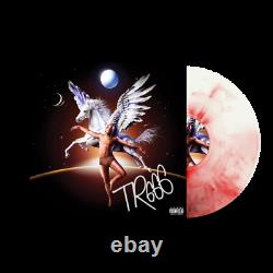 Trippie Redd Tr666 Exclusive Signé Pegasus Red Marble Colored Vinyl Lp Rare