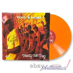 Trop court a signé l'autographe Vinyle LP Shorty the Pimp PSA/DNA Authentifier
