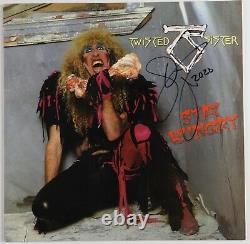 Twisted Sister Dee Snider Jsa Signé Autograph Record Album Vinyl Stay Hunger